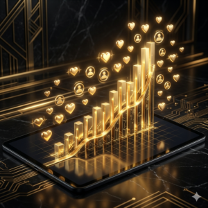 Monthly social media growth and management services for businesses in Harrow.