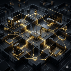 Professional WiFi mesh network installation and dead zone fix in Harrow.